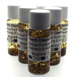 10ml Seven Herb Cleansing Herbal Spell Oil Spiritual Healing